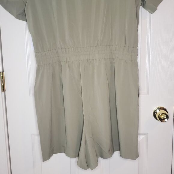 NWT Athleta Avenue Romper Size L Tall - Picture 8 of 13